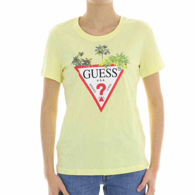 T-SHIRT STAMPA PALMA GUESS  - Mad Fashion | img vers.1300x/